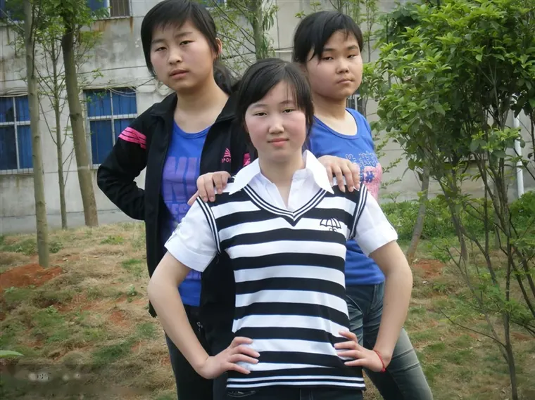 女生们的合影